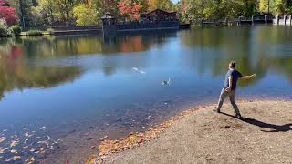 Stone Skipping at Lake Susan in Montreat, NC by John Schroter 1,012 views 6 months ago 13 seconds