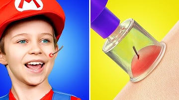 Mẹo & Công Cụ Toilet Của Super Mario! *Công Cụ Nhà Tắm Hay và Tình Huống Hài Hước* từ Gotcha! Viral