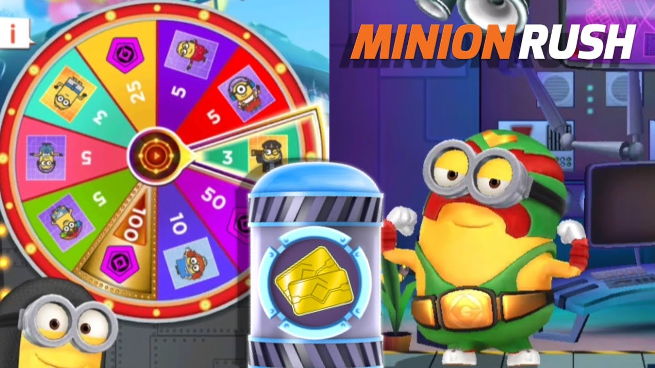 Minion Rush Prize Wheel Reward
