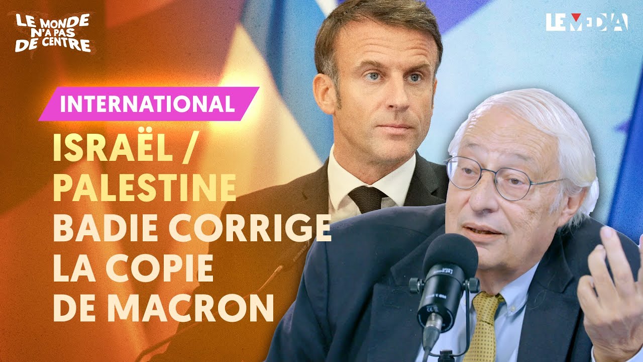 ⁣"C'EST DOUBLEMENT DANGEREUX" : BERTRAND BADIE SÉVÈRE AVEC MACRON ET NETANYAHOU