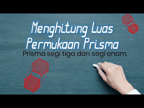 Video: Bagaimana cara mencari luas alas piramida segi enam?