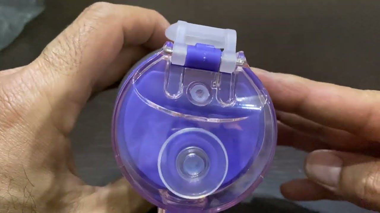 Botella agua niños a prueba de fugas y libre de BPA Ion8 One Touch  On-The-Go - Para portavasos y mochilas - 510ml/500ml - Ecológica