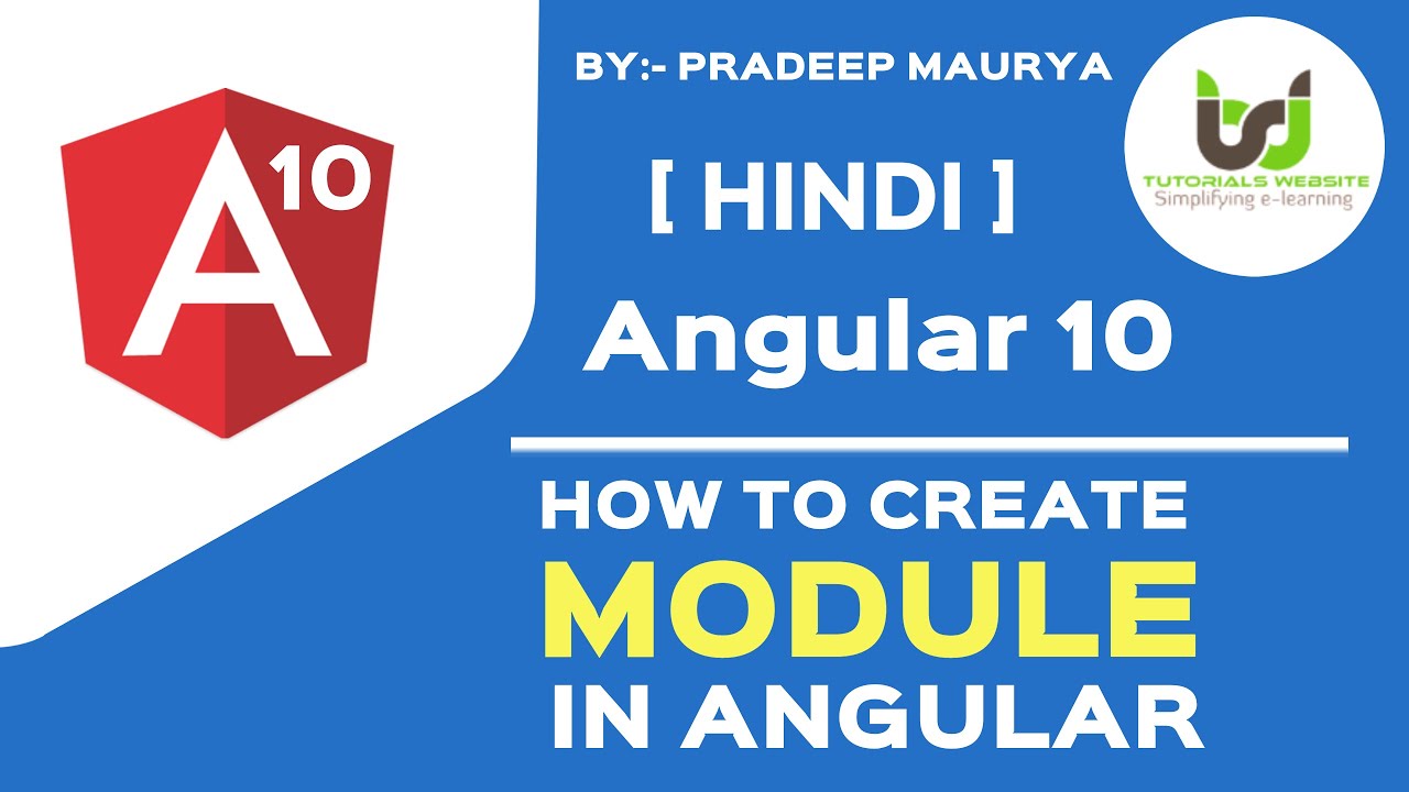NgModule | How to Create Angular Module? | Angular 10 Tutorials in Hindi