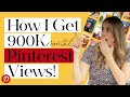 How I get 900K MONTHLY PINTEREST VIEWS!?! - Fresh Pins Pinterest ALGORITHM Update (2020)