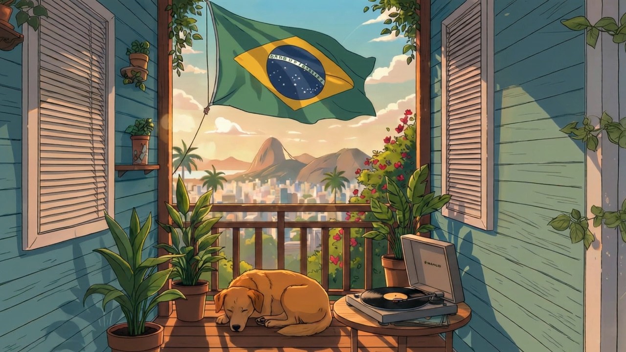 Caramelo BR Vibes 🇧🇷 | Lo-Fi Bossa Nova & Brazilian Chill Mix ☀️