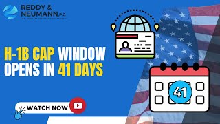 H-1B Cap Window Opens in 41 Days
