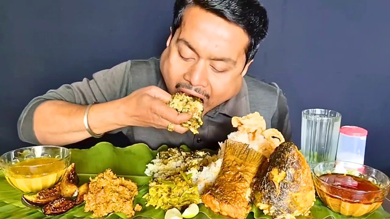 🍴Rui Macher Tel Jhal🐟, Lote Macher Ghonto🐟, Ilish Macher Matha Laor Ghonto🐟, Neem Begun🍆, Mix Dal🍽️