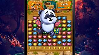 Panda Gems - Match 3 Puzzle Game Trailer by Launchship Studios iPhone and Android 2018 screenshot 2
