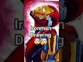iron man drawing #anime #anime #creativeartemoji #ar #ihavethisthingwithplants t