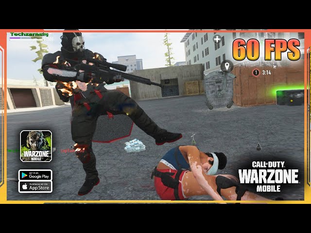 WARZONE MOBILE SMOOTH 60 FPS GAMEPLAY 
