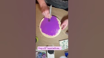 Mandala Painting – Prepare Your Wood Surface for a Smooth Painting Surface