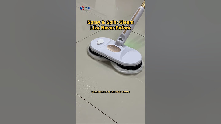Transform Your Cleaning Routine with the Electric Mop!