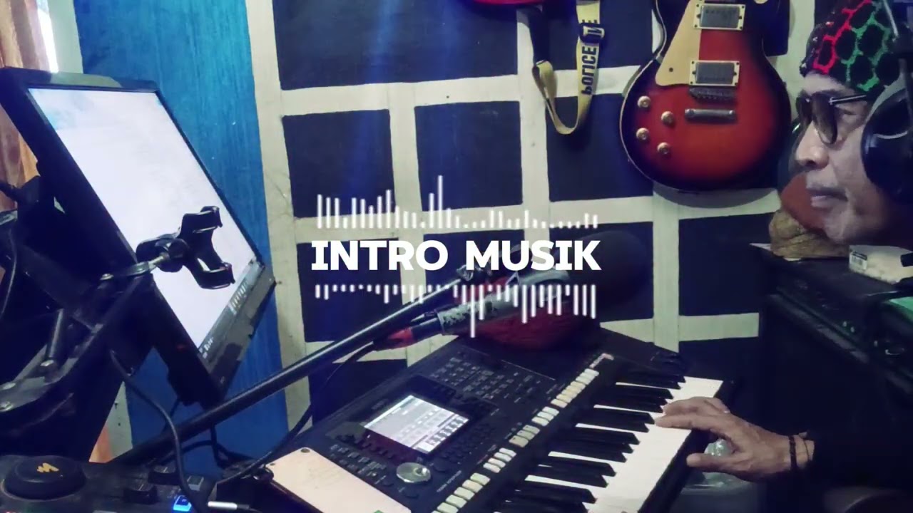 Karaoke PAMIT  BROERY MARANTIKA semi pop jazz ( Legend' Band Jambi) Nada Pria sedang