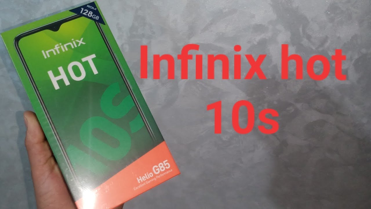مراجعة ومواصفات الهاتف الجديد Infinix hot 10s