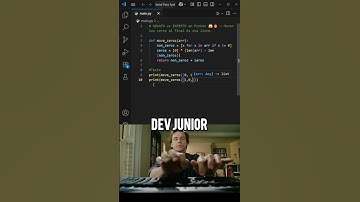 NOVATO vs EXPERTO en Python🔥¿Cómo mueven los ceros al final de una lista? #pyp #coding #python #dev