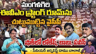 YCP Leaders Holds Meeting At EVM Strong Room In Mangalagiri | Red Tv