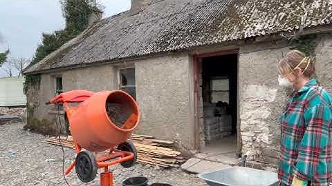 Lime pointing  Our Irish Cottage