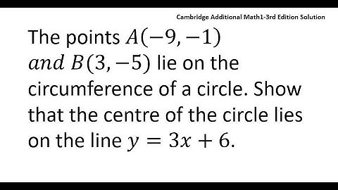 Genius Geometry! Find the Line Where Circle’s Centre Lies | Class 9 Math Challenge