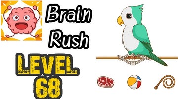 Brain Rush Level 68 Gameplay Solution