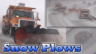 Snowplow action megacompilation: Battling winter!