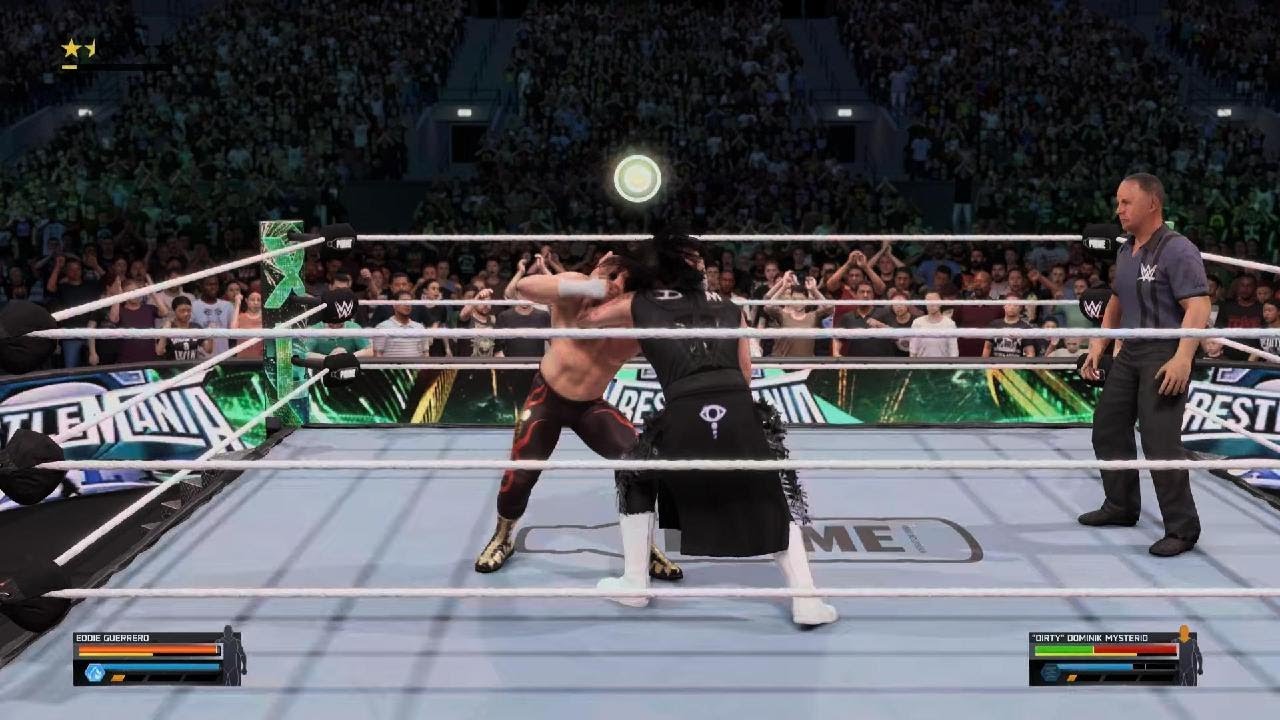 WWE 2K25 Eddie Guerrero vs Dominik Mysterio GamePlay!!!!