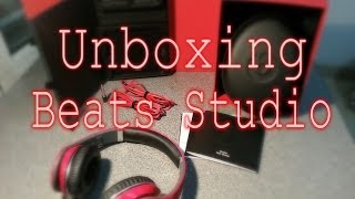 Unboxing Beats Studio by dr. Dre - Modello 2012 rivisto - Rosse