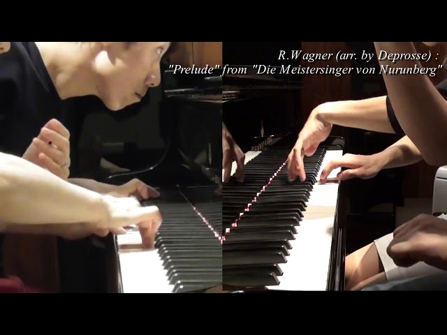 ワーグナー ニュルンベルクのマイスタージンガー 前奏曲 2台8手版