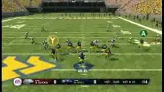 NCAA Football 09 2009 User Catching WVU vs Ohio St.
