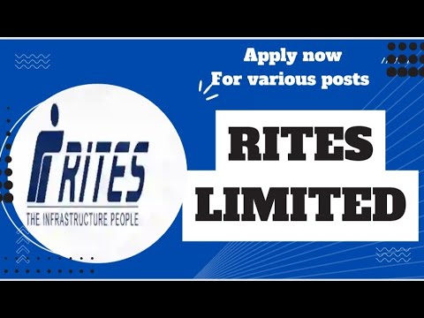 RITES Recruitment 2022 | Apply now #vacancy