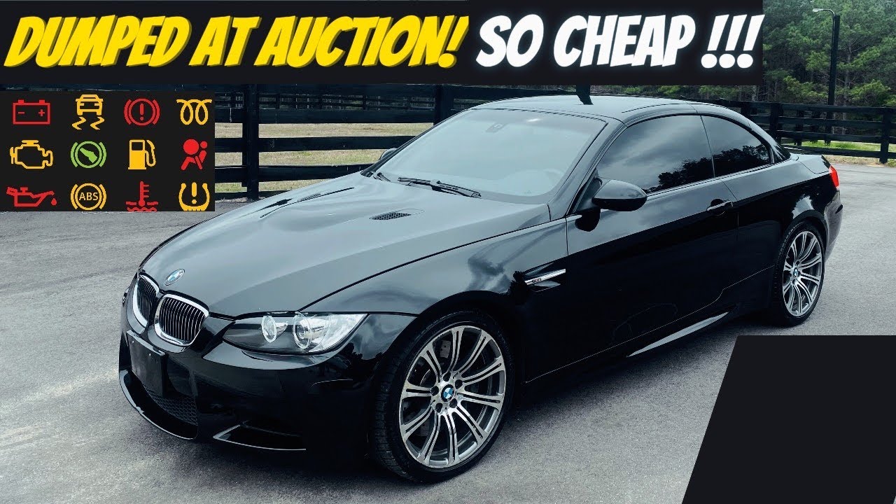 Куплю БРОШЕННЫЙ BMW M3 E93 С АУКЦИОНА! (Насколько ПЛОХО ЭТО МОЖЕТ БЫТЬ?) РОЖДЕСТВЕНСКАЯ ЁЛКА НА П...