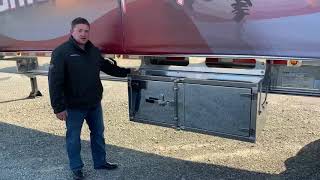 Bolt-on tool box mounting.