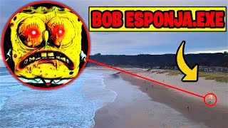 ACHEI O BOB ESPONJA COM A CÂMERA DO DRONE NA VIDA REAL! (Assustador)