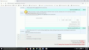 soak pit 1*1*1 mtr estimate creation in secure nrega 2 unit
