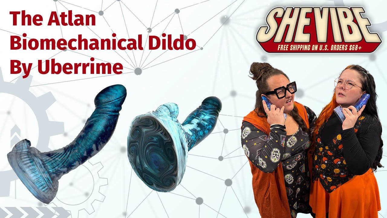 The Atlan Biomechanical Dildo By Uberrime | SheVibe