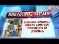Sushma Swaraj meets Chinese President