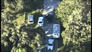 Aerial video from Bradenton triple homicide scene