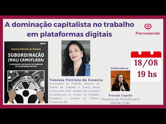 A dominação capitalista no trabalho em plataformas digitais