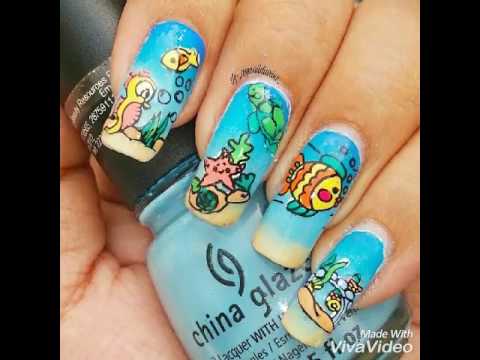 Sea Coral Nail Art Tutorial!!!