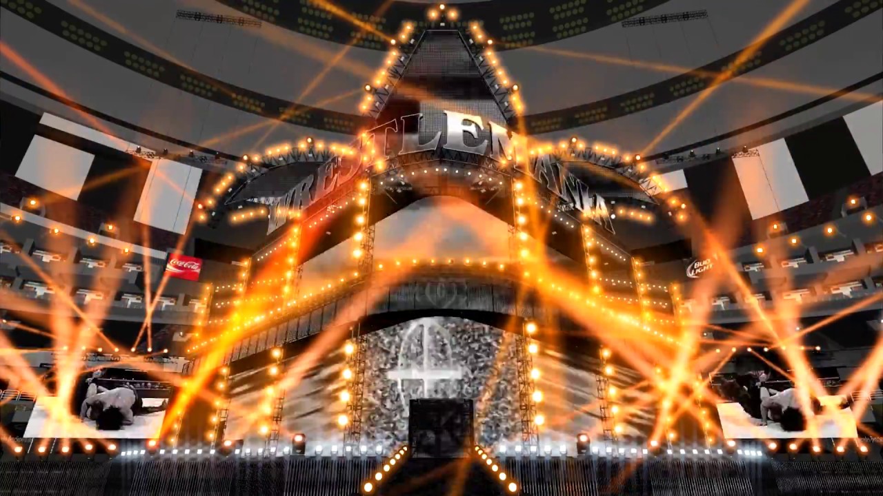 WWE WrestleMania 34 Seth Rollins Entrance Animation - YouTube