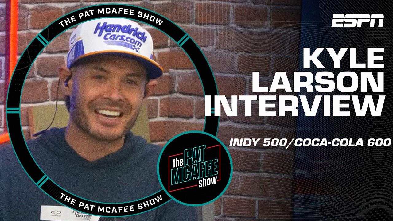 Kyle Larson will race in the Indy 500 and Coca-Cola 600 in the same day! 💨 | The Pat McAfee Show