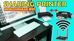 CARA SHARING PRINTER MENGGUNAKAN WIFI (TANPA KABEL LAN) - Durasi: 8.05. 