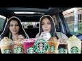 Trying My Subscribers FAVORITE Starbucks Drinks! (so gross)