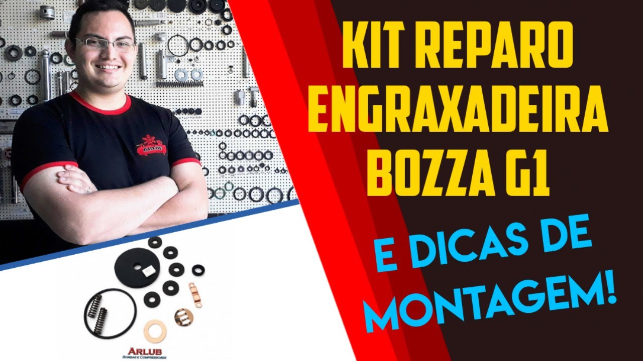 Kit Engraxadeira Bozza G1 e dicas para montagem - YouTube