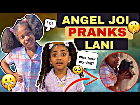 ANGEL PRANKS LANI‼️Where is Bentley?🤫MUST SEE@LANlLOVETV #pranks #angeljoi #lanilove #prankvideo