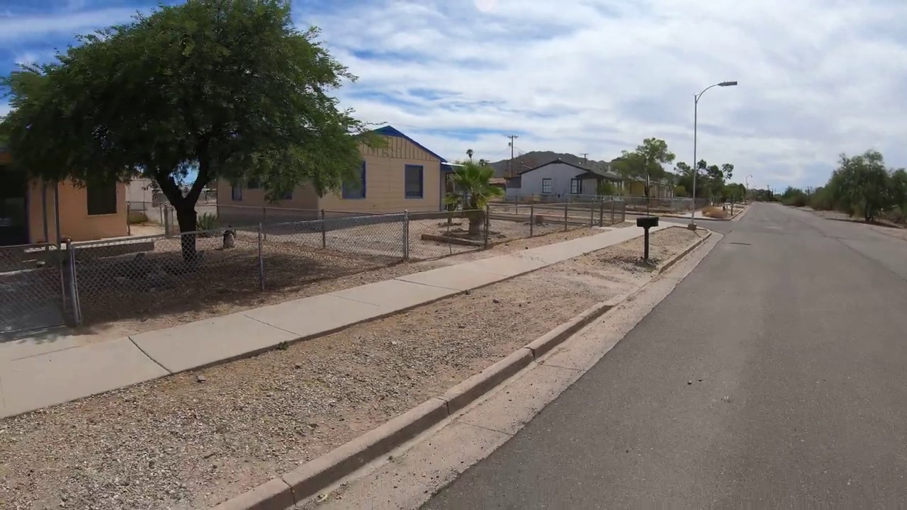 945 N Jefferson Ave, E.S.Bud Walker Park to American Citizens Social Club, Ajo, Arizona, GX010876