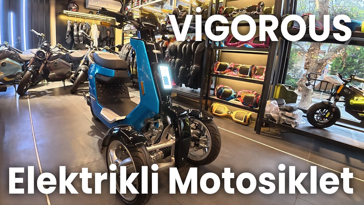 VİGOROUS V28 Elektrikli Motosiklet