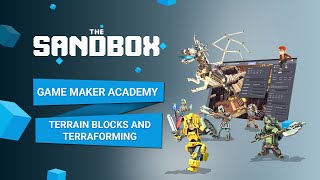 The Sandbox Game Maker Alpha Tutorial  Terrain Blocks And Terraforming LAND