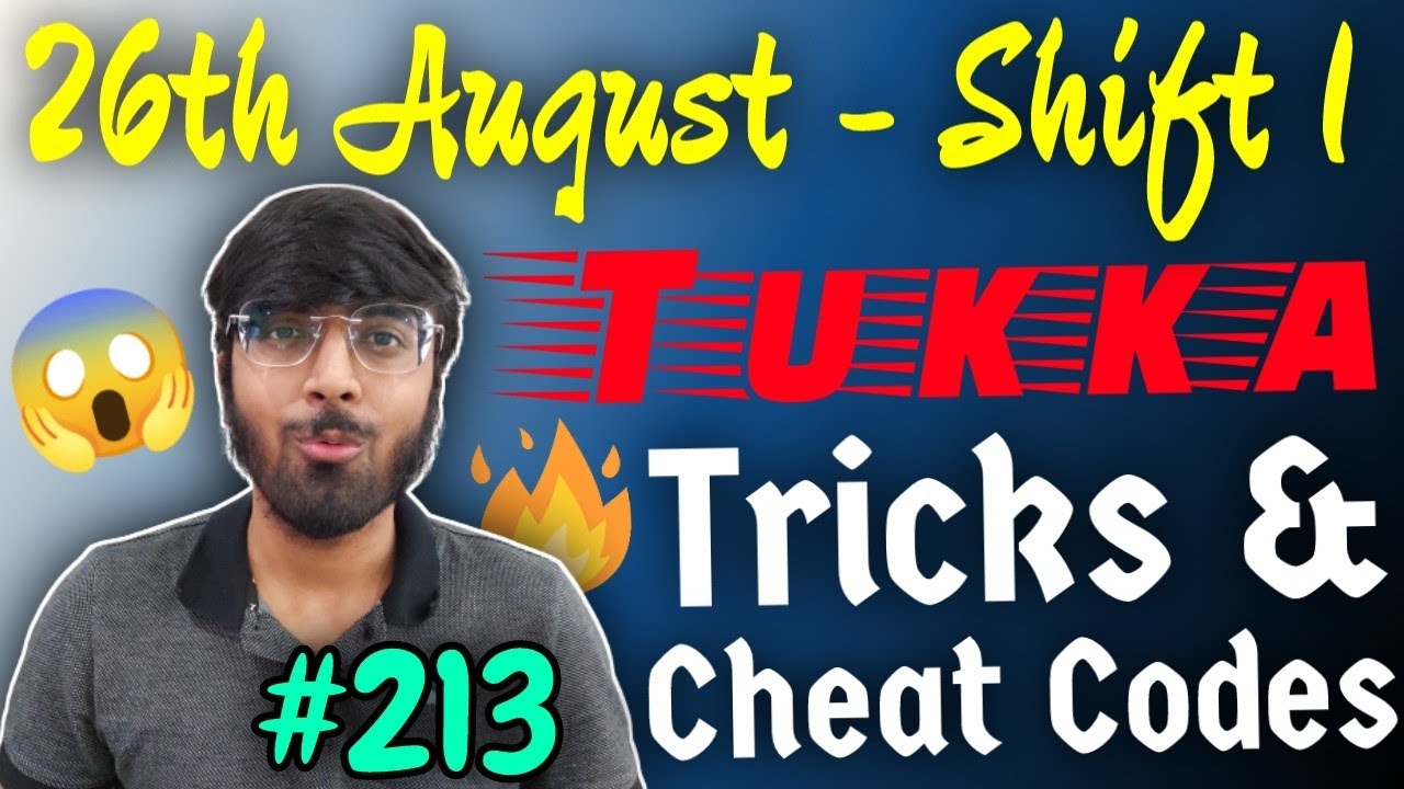 26 August - Shift 1 | JEE Main 2021 Solutions With Jugaad Tukka Tricks🔥🔥🔥| Tricks & Cheat Codes 