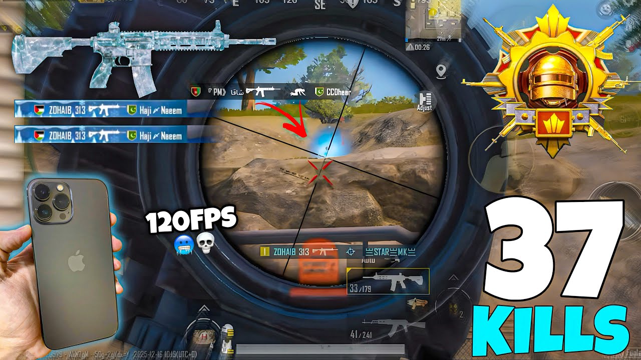 IPHONE 13 PRO PUBG TEST IN 2025 • 120FPS OR NOT