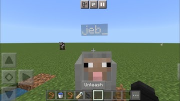 How To Get Rainbow Sheep In Minecraft(bedrock edition)